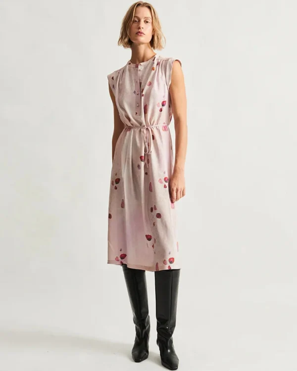 Dresses | Raquel Allegra Zaire Dress Petal Pink