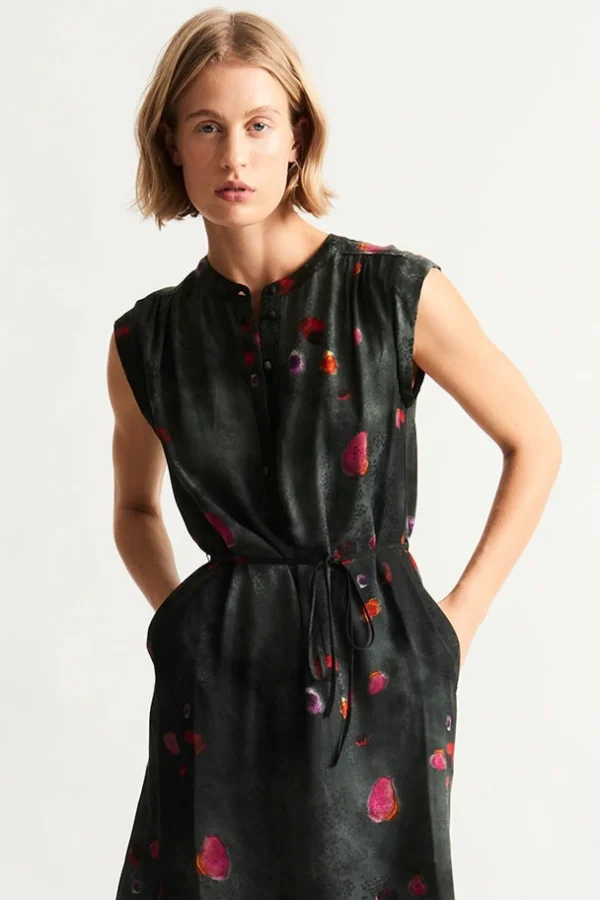 Dresses | Raquel Allegra Zaire Dress Petal Black