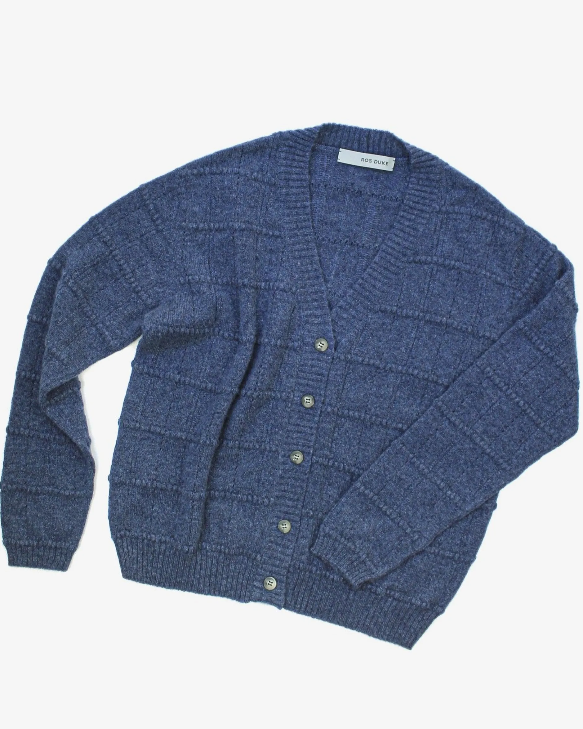 ros_duke_gingham_cardigan_0.webp Sweaters | Ros Duke Gingham Cardigan Selvedge