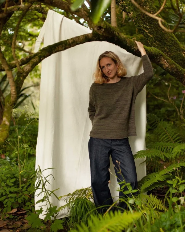 Sweaters | Ros Duke Granite Sweater Moss
