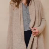 Sweaters | Ros Duke Shawl Cardigan Oatmeal