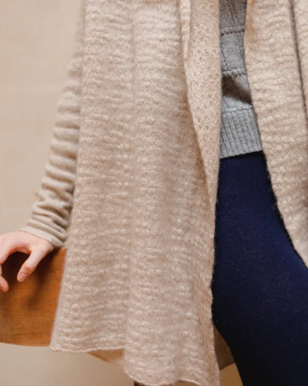 Sweaters | Ros Duke Shawl Cardigan Oatmeal