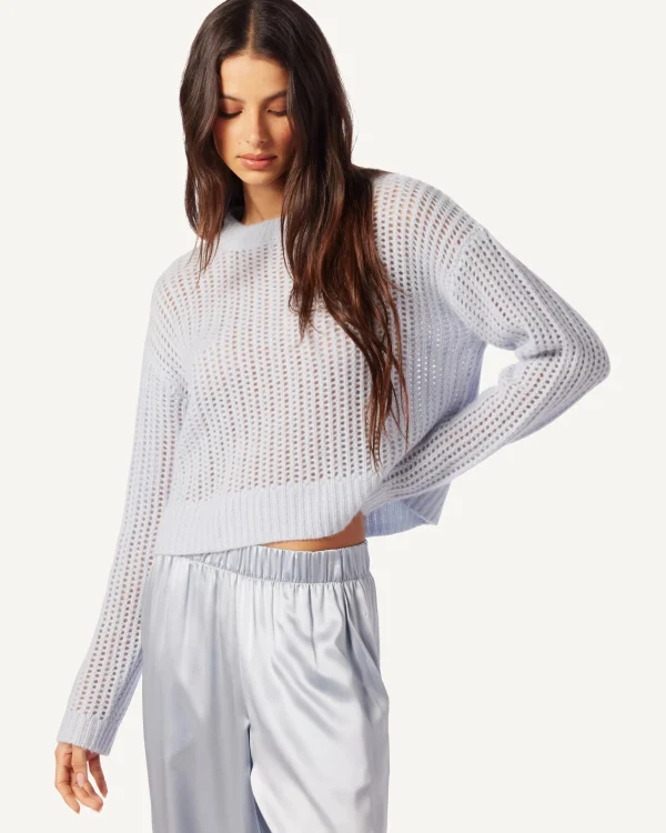 Sweaters | Sablyn Marci Long Sleeve Cashmere Sweater in Whisper