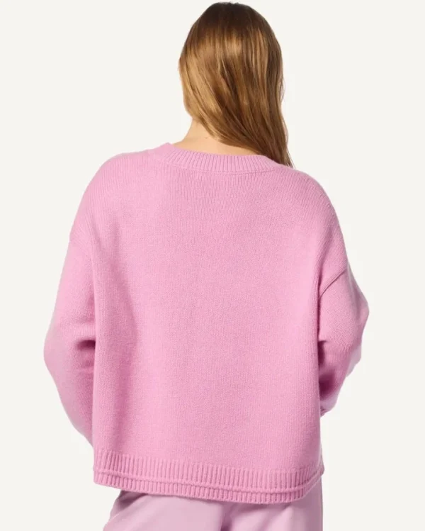 Sweaters | Sablyn Sabyln Alston Boyfriend Crewneck Orchid