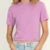 Shirts + Tops | Sablyn Sabyln Charleston Relaxed Crewneck Tee Orchid