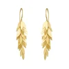 Jewelry | Sia Taylor 18K Golden Leaf Earrings