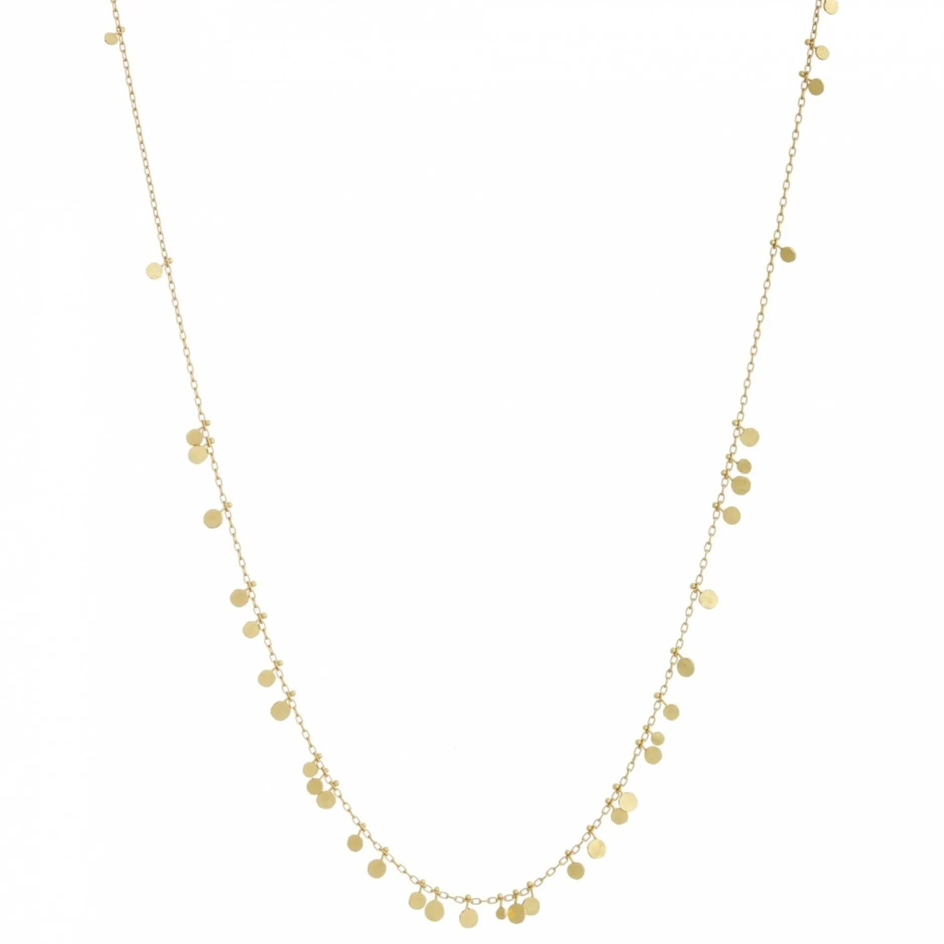 sia_taylor_k_long_random__0.webp Jewelry | Sia Taylor 18K Long Random Dots Necklace