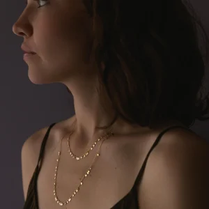 Jewelry | Sia Taylor 18K Long Random Dots Necklace
