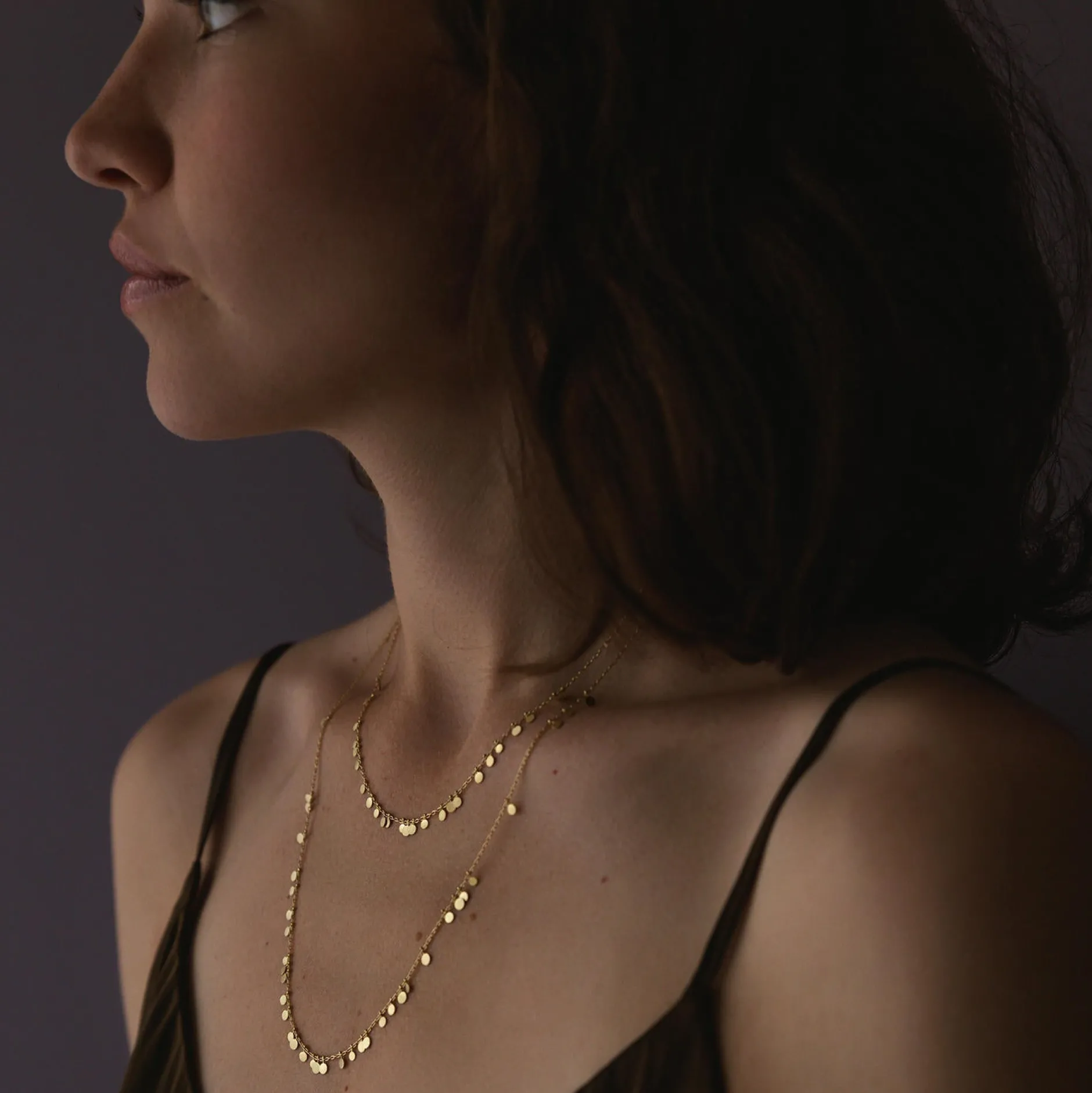 sia_taylor_k_long_random__1.webp Jewelry | Sia Taylor 18K Long Random Dots Necklace