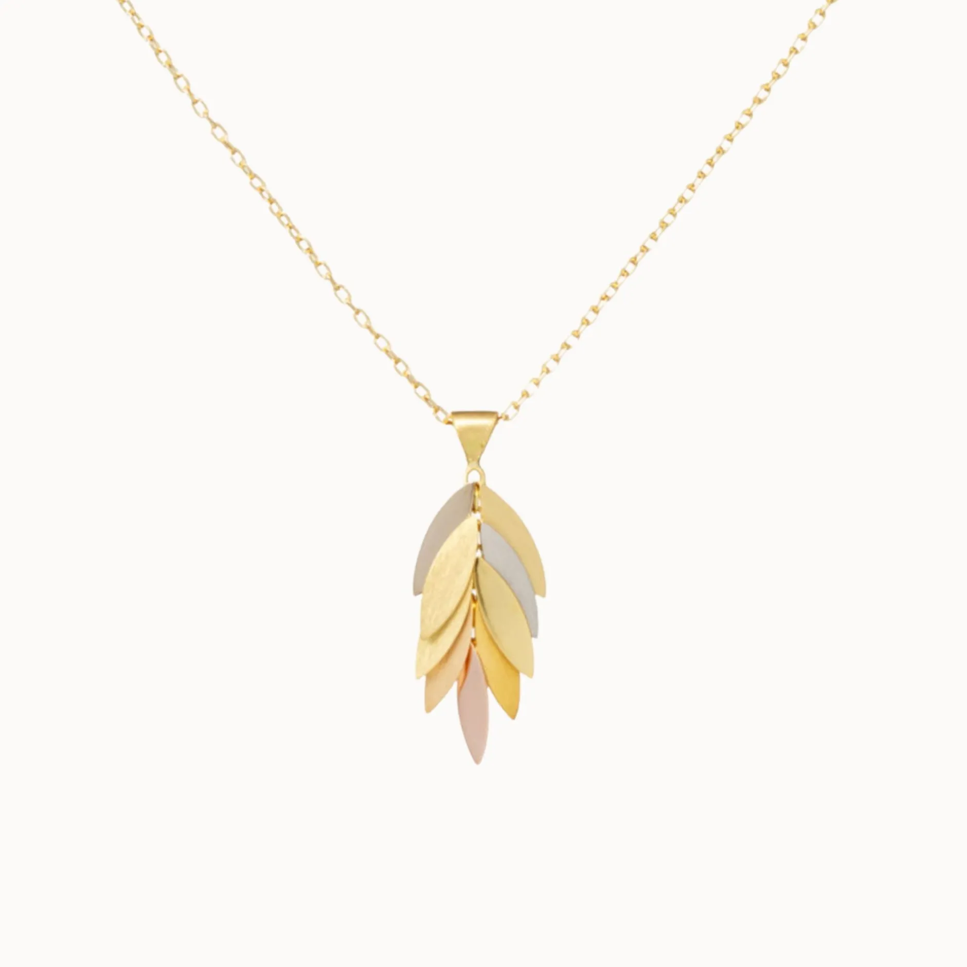 sia_taylor_k_rainbow_fall_0.webp Jewelry | Sia Taylor 18K Rainbow Falling Leaf Pendant
