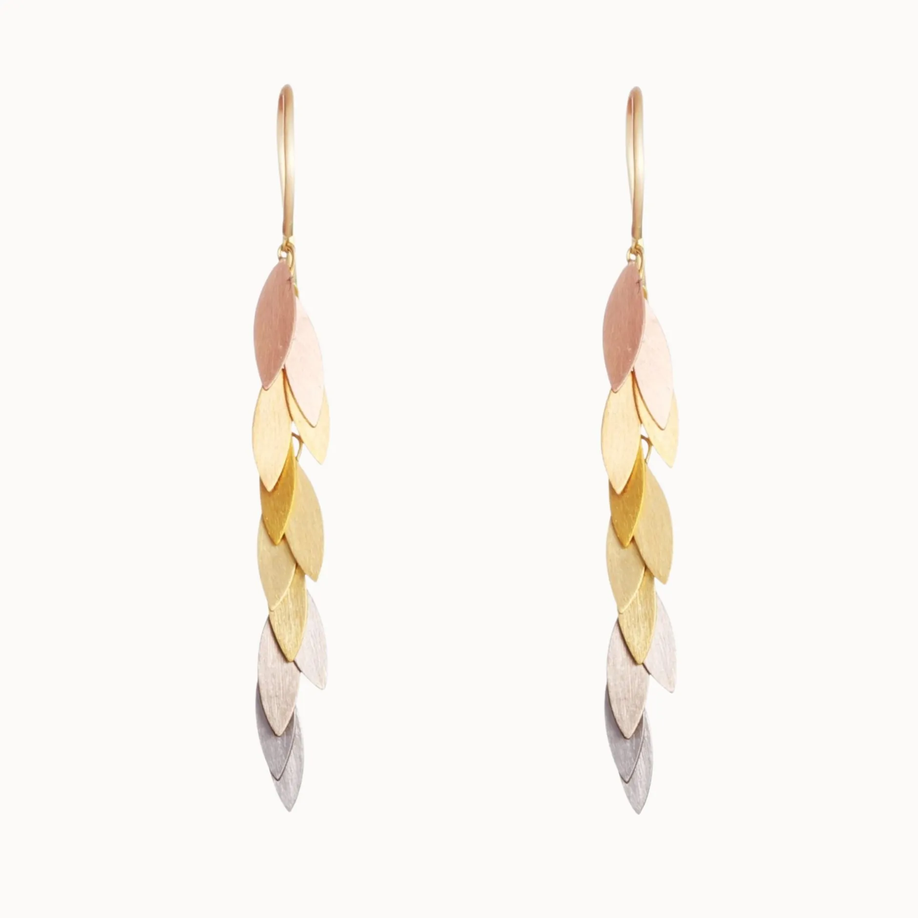 sia_taylor_k_rainbow_leaf_0.webp Jewelry | Sia Taylor 18K Rainbow Leaf Earrings
