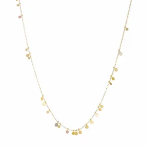 Jewelry | Sia Taylor 18K Rainbow Random Dots Necklace