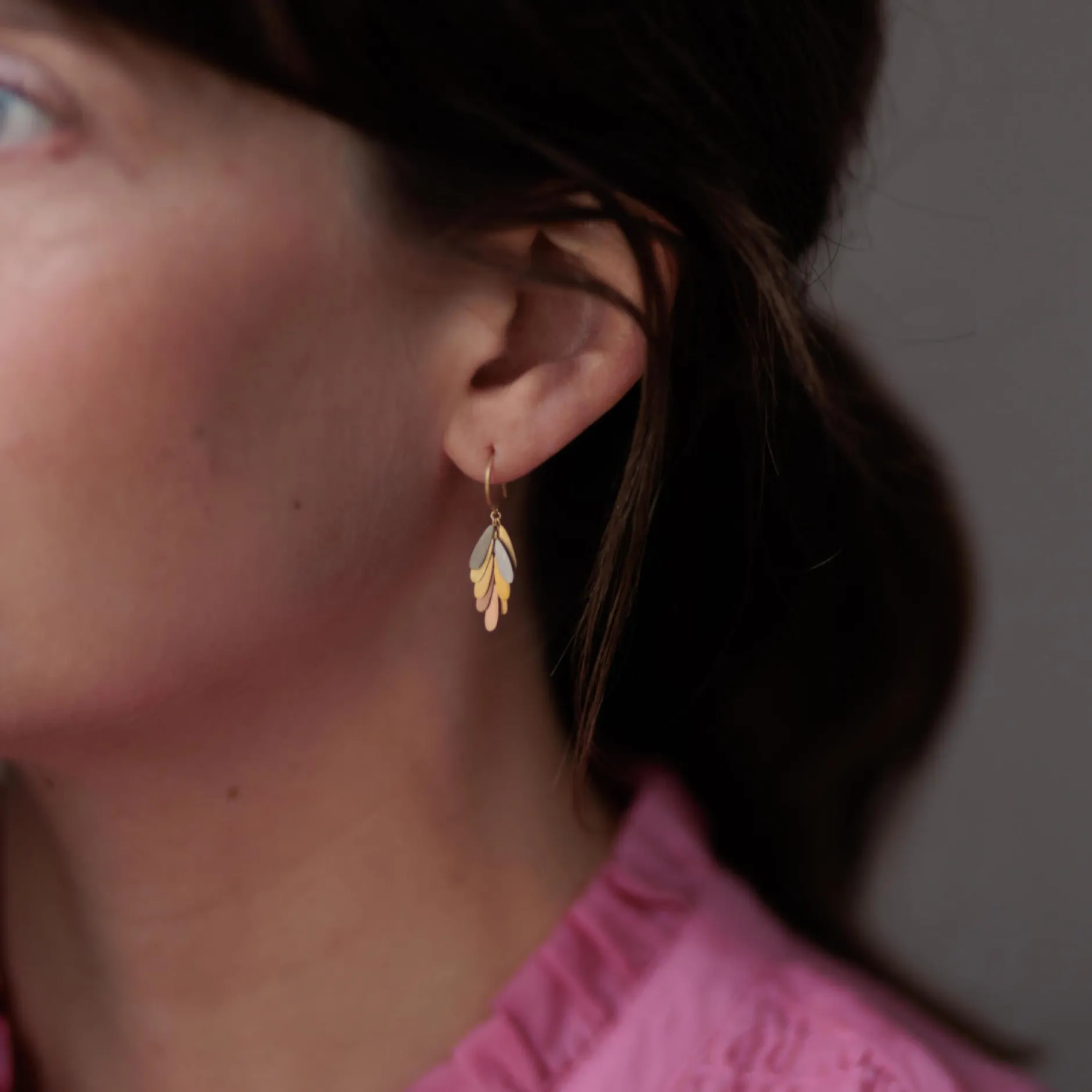 sia_taylor_k_tiny_daisy_r_1.webp Jewelry | Sia Taylor 18K Tiny Daisy Rainbow Earrings