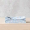 Linens | Tabletop | Thistle Hill Striped Linen Napkins Blue Natural Multistripe