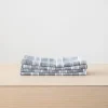Home Decor | Pillows | Thistle Hill Striped Linen Napkins Indigo Multistripe