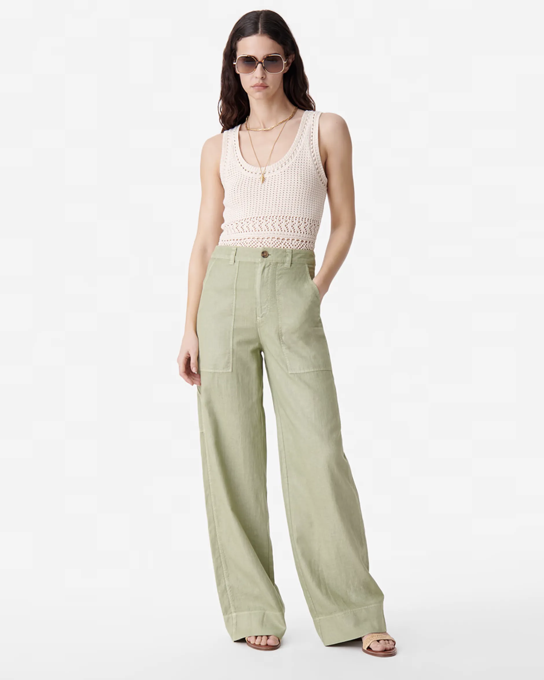 vanessa_bruno_carlos_pant_0.webp Pants | Vanessa Bruno Carlos Pant Linden