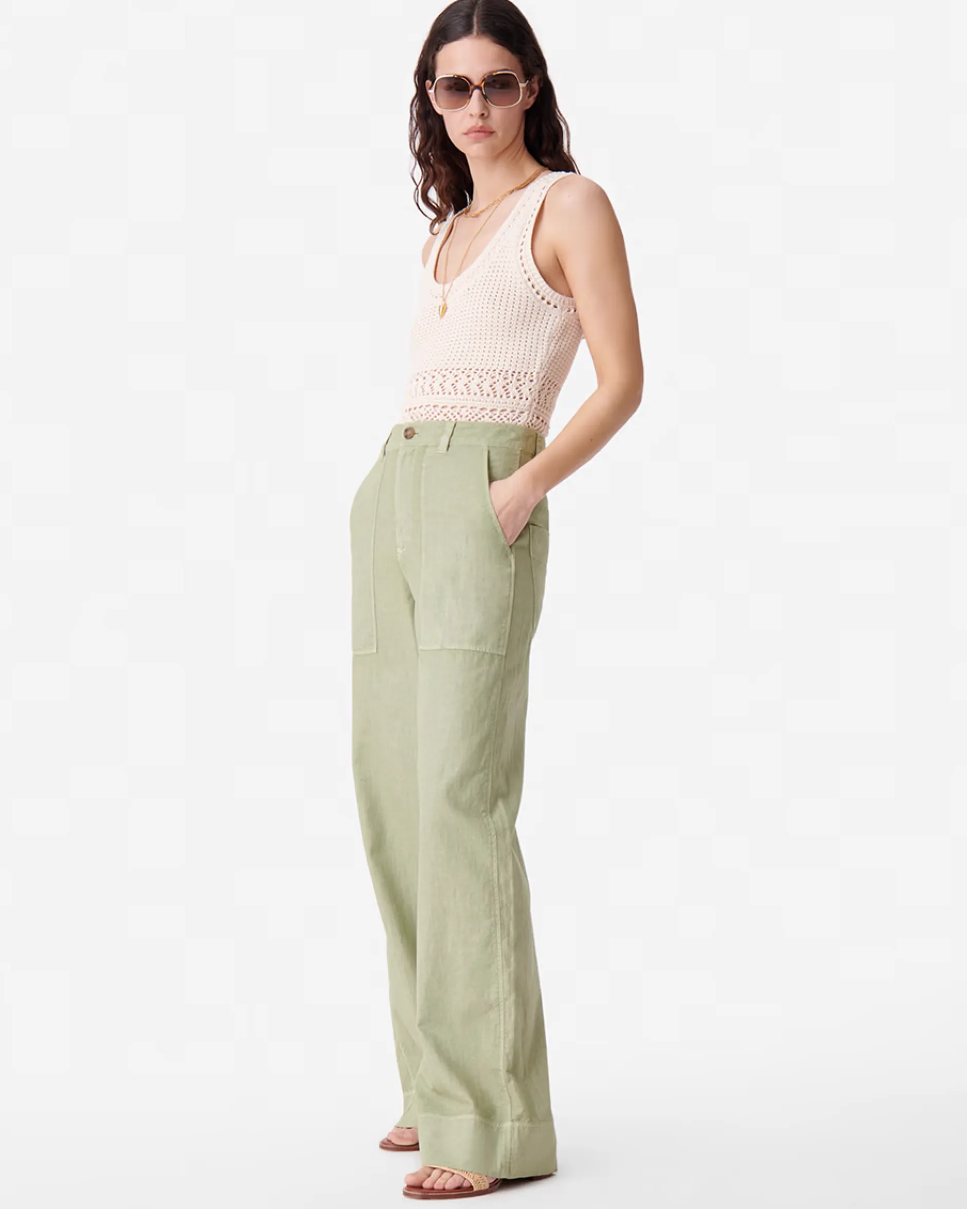 vanessa_bruno_carlos_pant_1.webp Pants | Vanessa Bruno Carlos Pant Linden
