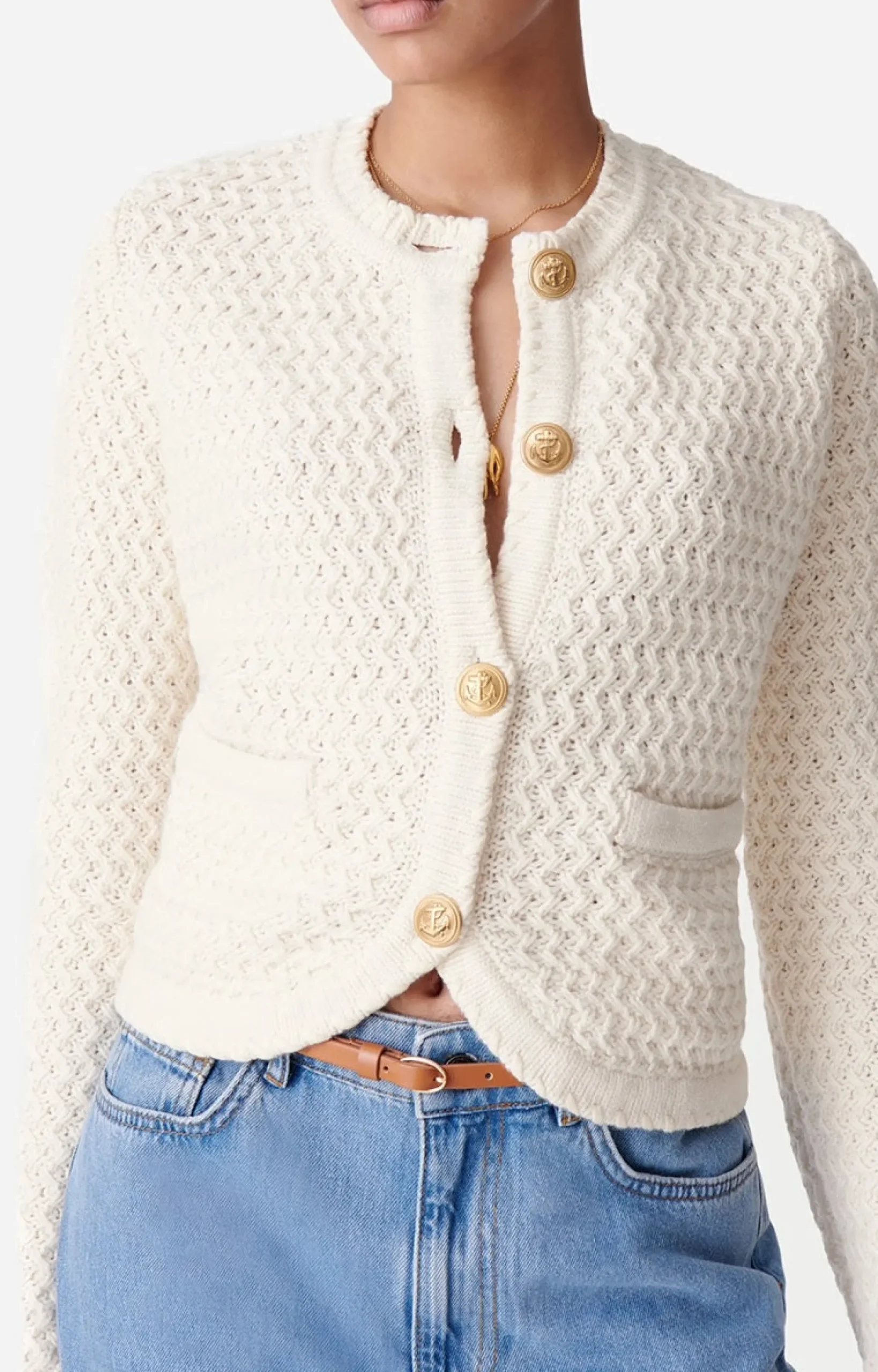 vanessa_bruno_dorina_card_1.webp Sweaters | Vanessa Bruno Dorina Cardigan Ecru