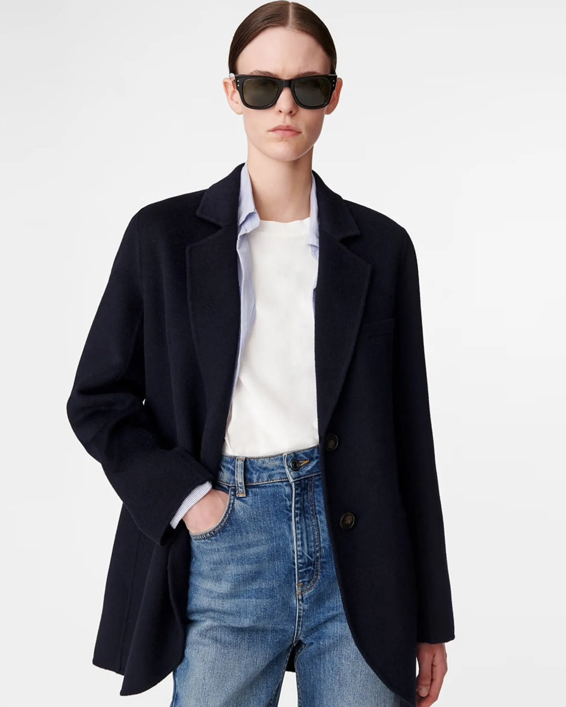 vanessa_bruno_marc_blazer_0.webp Blazers | Vanessa Bruno Marc Blazer Marine