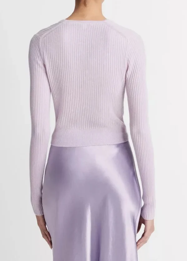 Sweaters | Vince Shrunken Button Cardi Sweet Pea