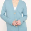 Sweaters | Vince Weekend Cardigan Marine Fog