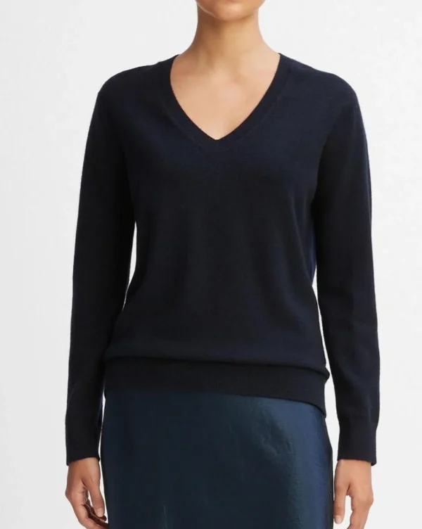 Sweaters | Vince Weekend V-Neck Sweater Coastal