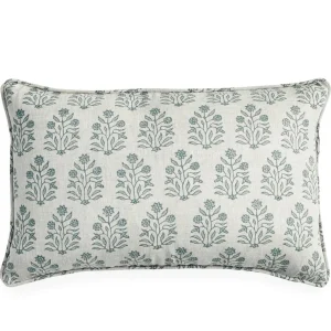 Pillows | Walter G Amer Celadon Linen Lumbar Cushion