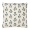 Pillows | Walter G Ankara Moss Azure Linen Cushion