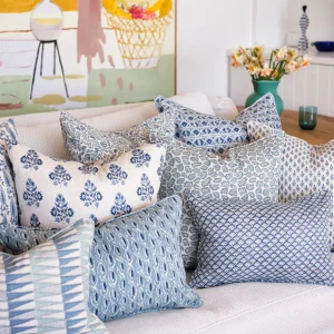 Pillows | Walter G Ankara Riviera Linen Cushion