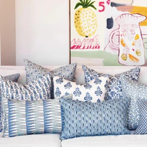 Pillows | Walter G Ankara Riviera Linen Cushion