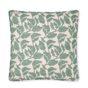 Pillows | Walter G Flores Celadon linen cushion
