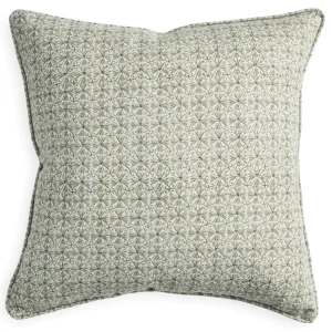 Pillows | Walter G Girona Celadon Moss Linen Cushion