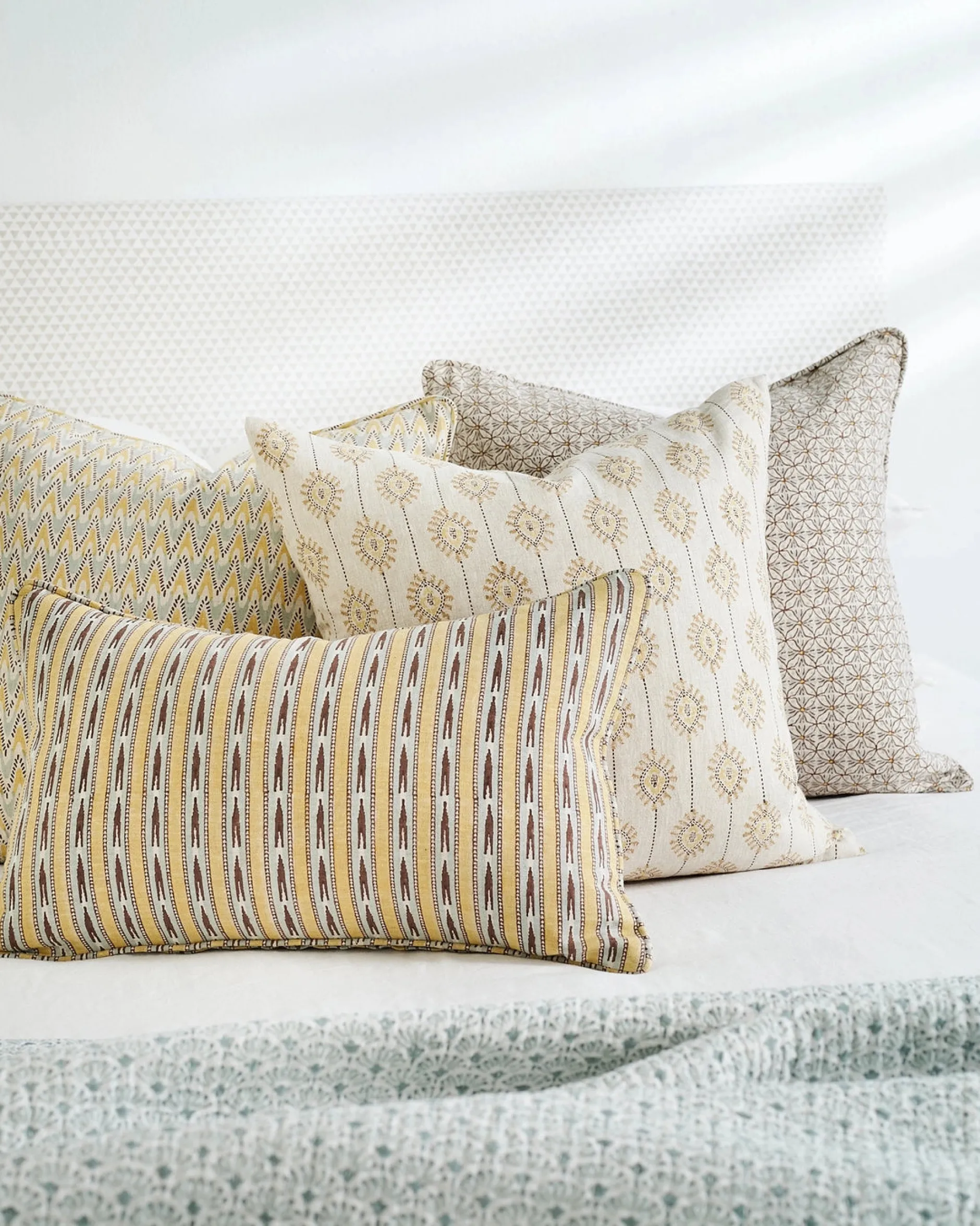 walter_g_pharaoh_celadon__2.webp Quilts + Coverlets | Walter G Pharaoh Celadon Quilt