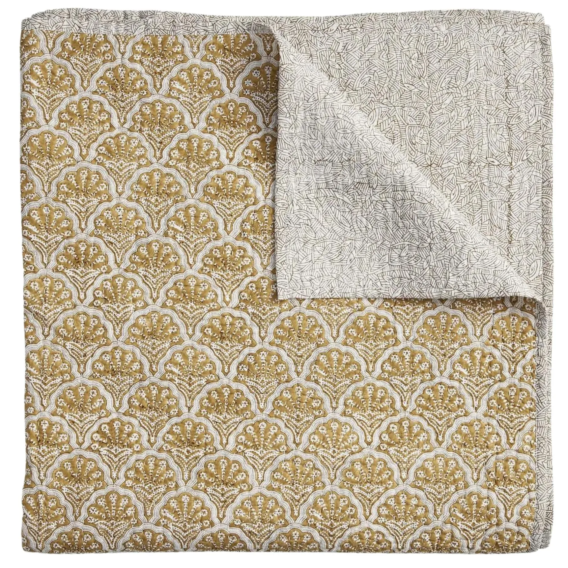 walter_g_st_tropez_saffro_0.webp Quilts + Coverlets | Walter G St Tropez Saffron Quilt
