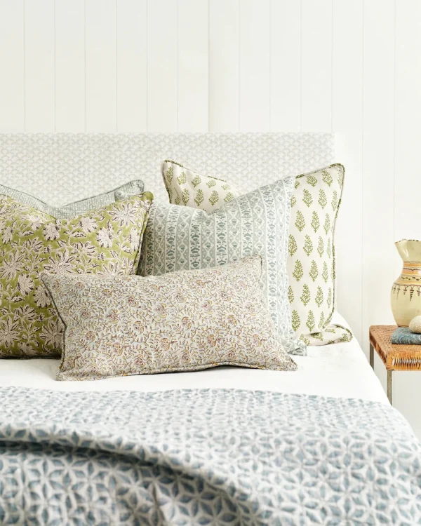 Pillows | Walter G Uluwatu Cactus Linen Cushion