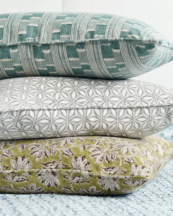 Pillows | Walter G Uluwatu Cactus Linen Cushion