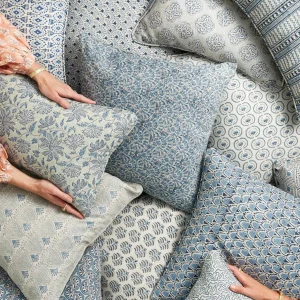 Pillows | Walter G Uluwatu Tahoe Linen Cushion