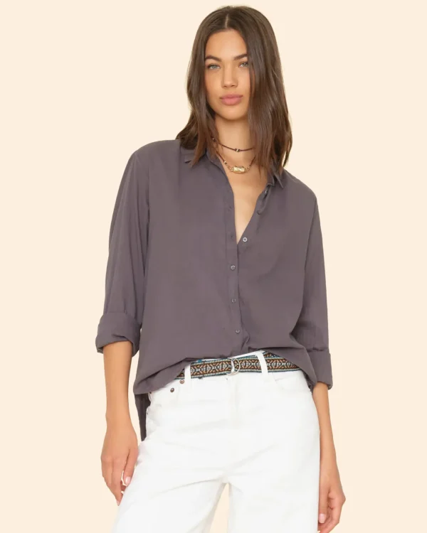 Shirts + Tops | Xirena Beau Shirt Ash