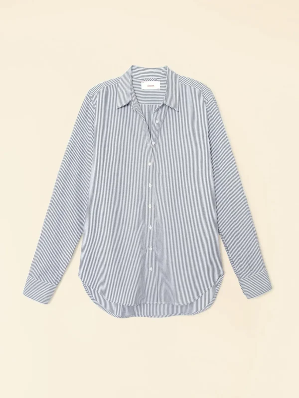 Shirts + Tops | Xirena Beau Shirt Blue Ink