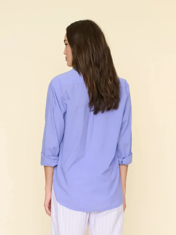Shirts + Tops | Xirena Beau Shirt Dark Periwinkle