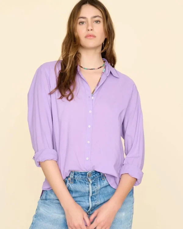 Shirts + Tops | Xirena Beau Shirt Light Wisteria