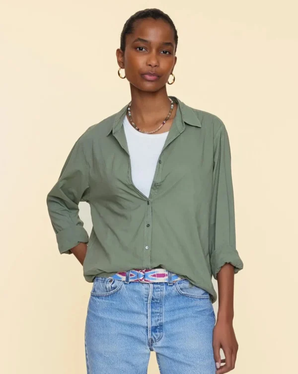 Shirts + Tops | Xirena Beau Shirt Mossy