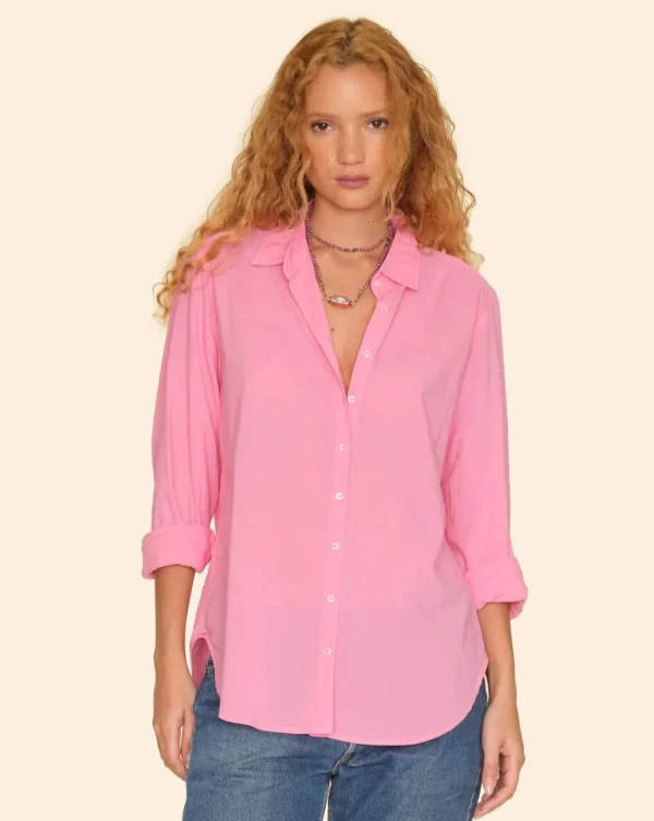 Shirts + Tops | Xirena Beau Shirt Rose Pink
