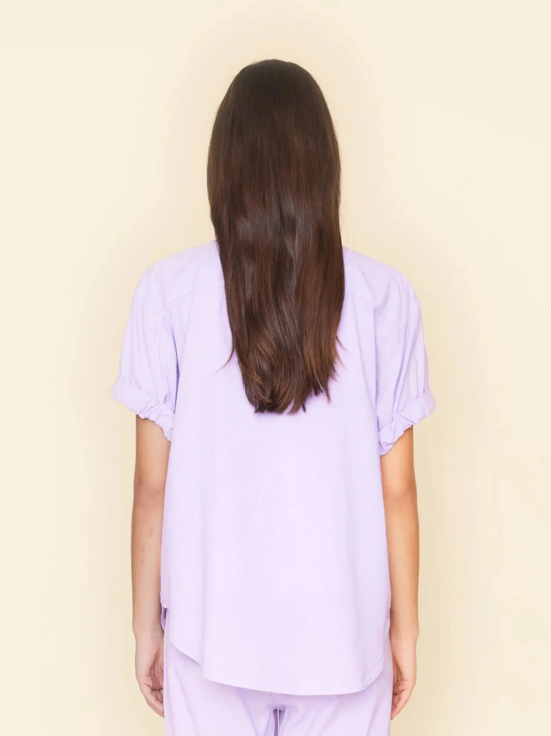 xirena_channing_shirt_lav_4.webp Shirts + Tops | Xirena Channing Shirt Lavender Bloom