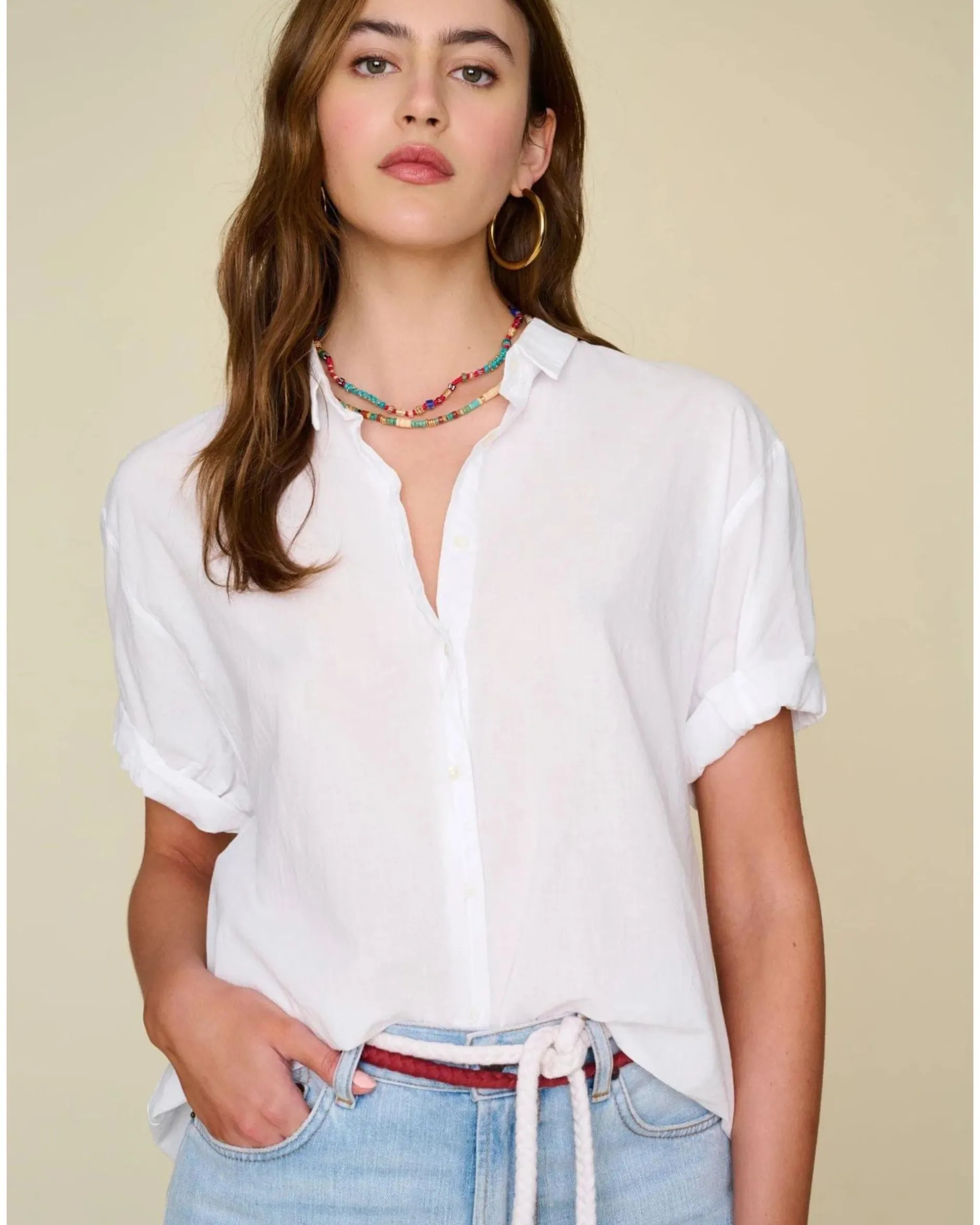 xirena_channing_shirt_whi_0.webp Shirts + Tops | Xirena Channing Shirt White
