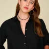 Shirts + Tops | Xirena Jordy Shirt Black