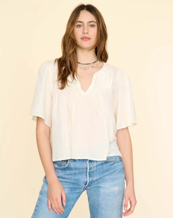 Shirts + Tops | Xirena Micah Top Pearl