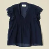Shirts + Tops | Xirena Whitley Top Navy