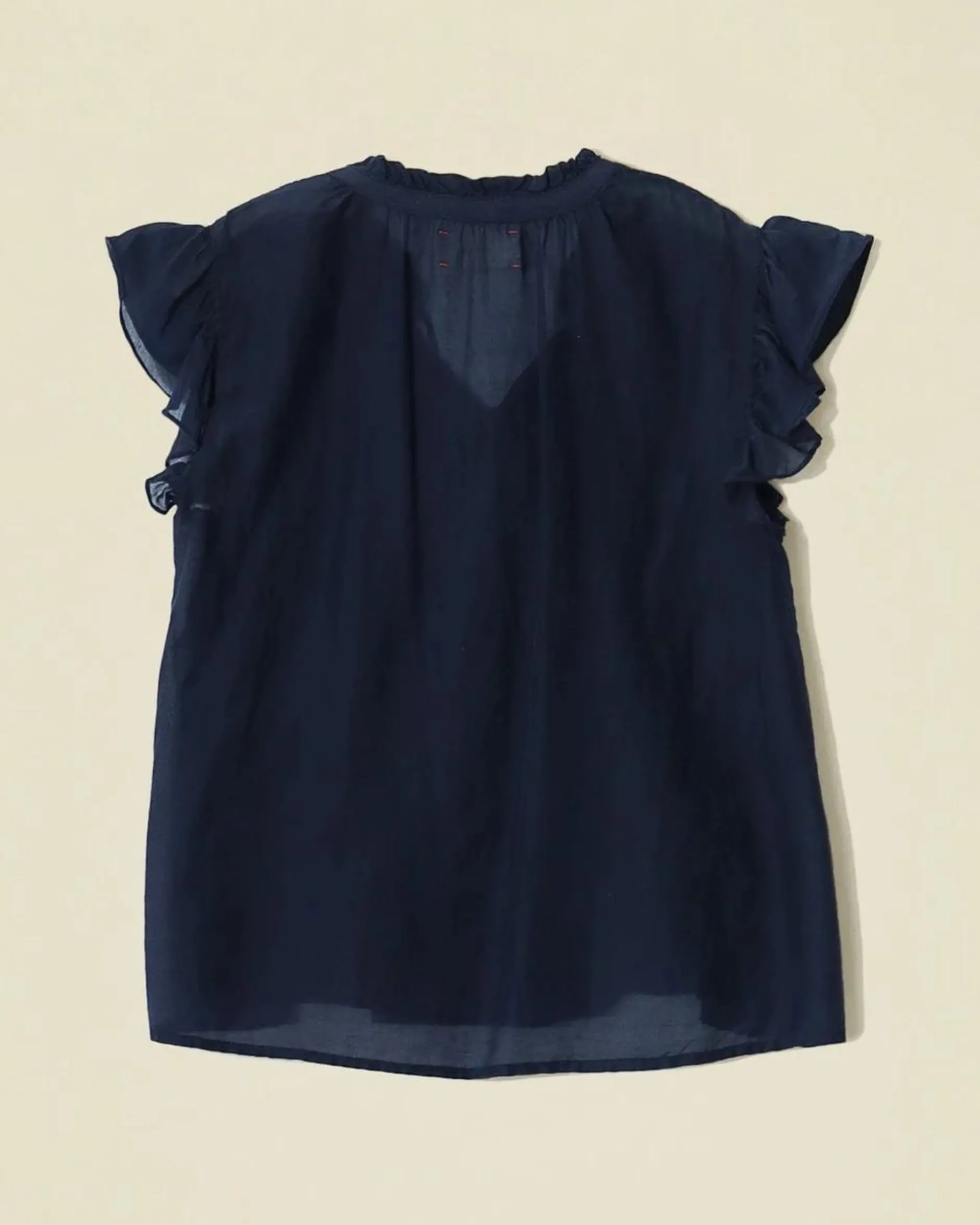 xirena_whitley_top_navy_1.webp Shirts + Tops | Xirena Whitley Top Navy