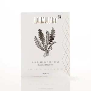 Beauty | Formulary 55 Sea Mineral Foot Soak Eucalyptus + Peppermint